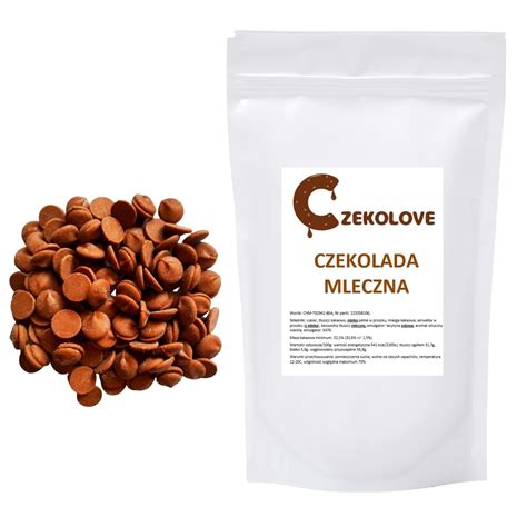 Czekolada MLECZNA 1kg Do Fondue Pralin CzekoLove 13637431055 Allegro Pl