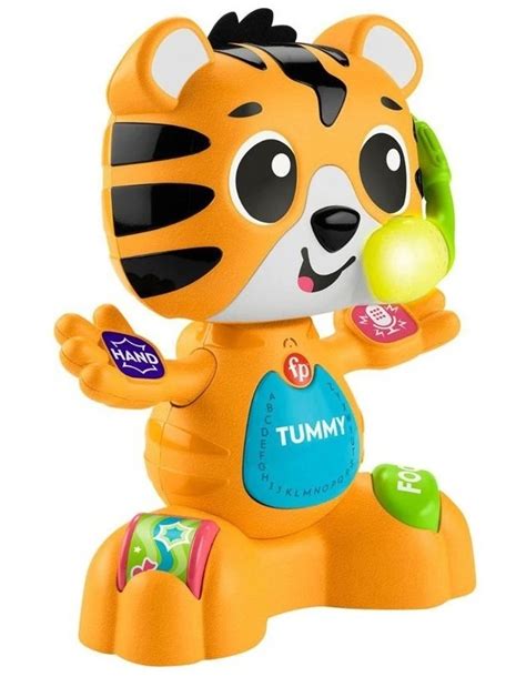 Fisher Price Link Squad Bop And Groove Tiger Baby Learning Toy Myer