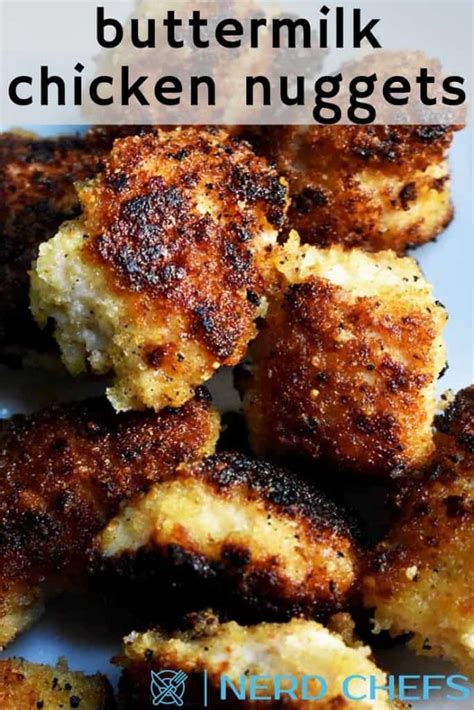 buttermilk chicken nuggets PIN | Nerd Chefs