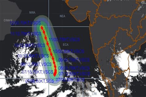 Cyclone Biparjoy Likely To Intensify Into Severe Cyclonic Storm Today