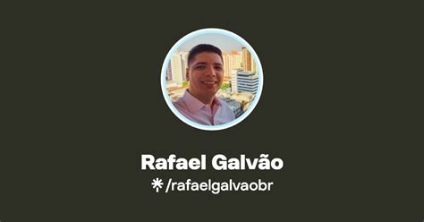 Rafael Galv O Instagram Linktree