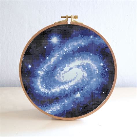 Galaxy Vortex Cross Stitch Pattern Set Space Cross Stitch Etsy