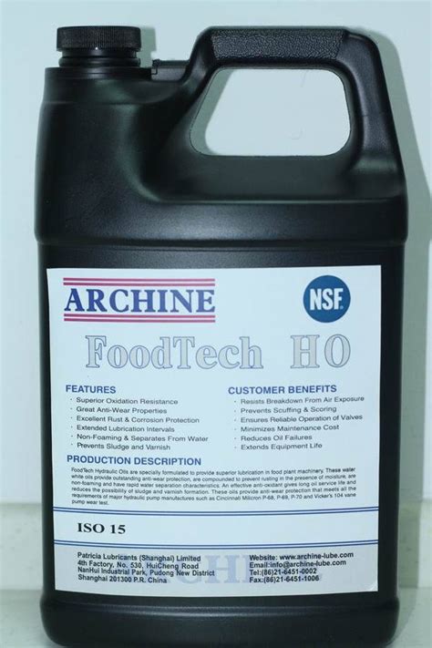 Usda Nsf H Halal Approved Food Grade White Oil Manufacturer Supplier