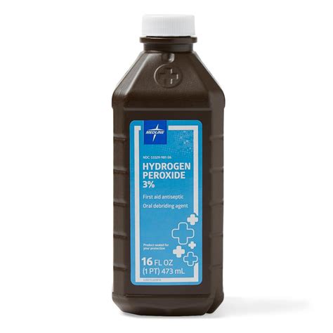 Hydrogen Peroxide 3% (16fl oz) — MedStockUSA.com