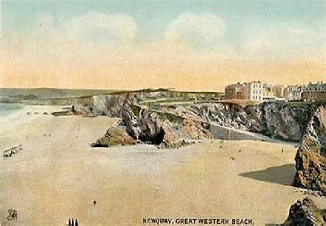 An Old Photo Of Newquay Cornwall England Newquay Cornwall British