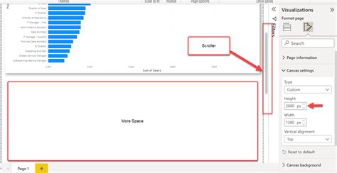 Understanding Power Bi Page Settings Part Foresight Bi Analytics