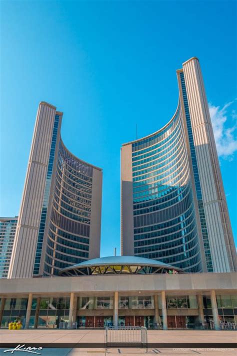 Toronto Canada Ontario Downtown City Hall Architecture | Royal Stock Photo