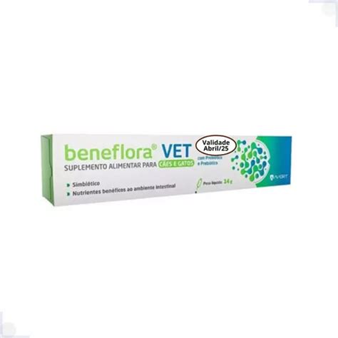 Beneflora Vet 14g Avert Suplemento Para Cães E Gatos MercadoLivre