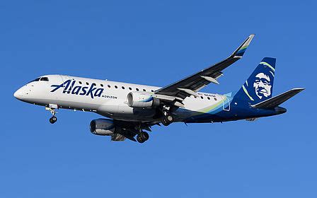 N641QX Alaska Airlines Embraer ERJ 175LR ERJ 170 200 LR