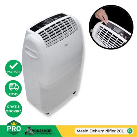 Jual Alat Mengurangi Kelembapan Dehumidifier 20L Mengurangi Jamur