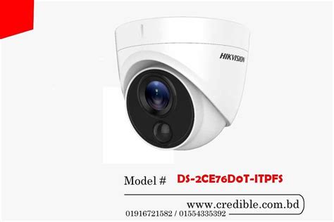 Hikvision Ds Ce D T Pirl Cctv Camera Bd