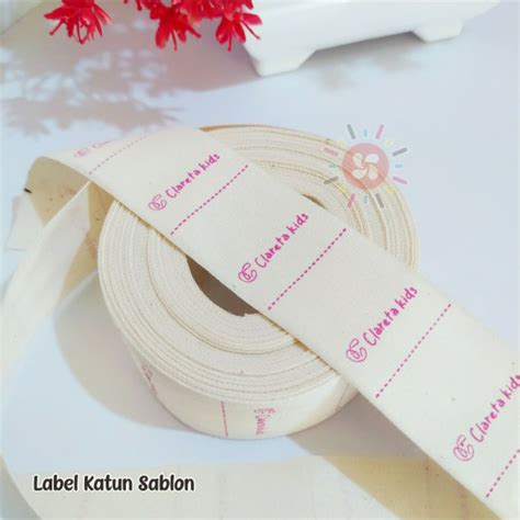 Jual Label Katun Lebar Cm Shopee Indonesia