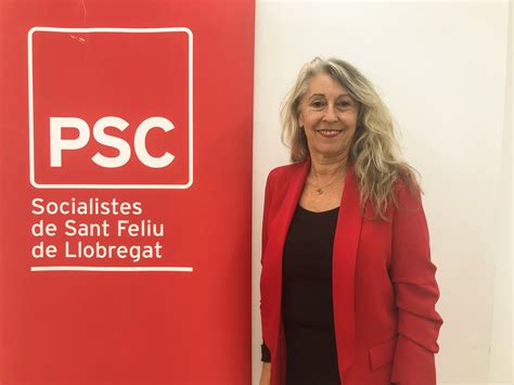 Lourdes Borrell Candidata Del PSC A L Alcaldia De Sant Feliu Fet A