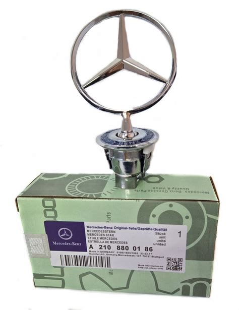 MERCEDES EMBLEMAT CELOWNIK GWIAZDA NA MASKĘ NOWY 13769705877