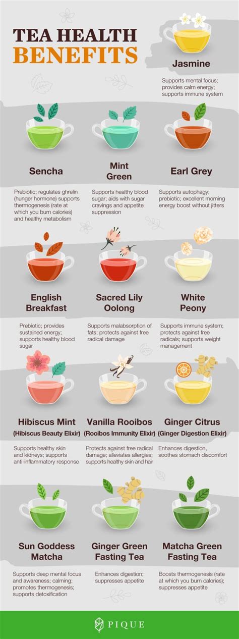 Benefits Of Tea Everything You Need To Know About Tea 35 Infographics