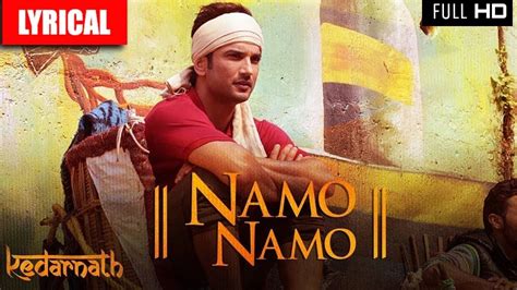 Namo Namo Lyrical Full Song Kedarnath Amit Trivedi Sushant Rajput Sara Ali Khan