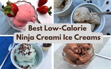 The Tastiest Ninja Creami Low Calorie Ice Creams Low Carb Simplified