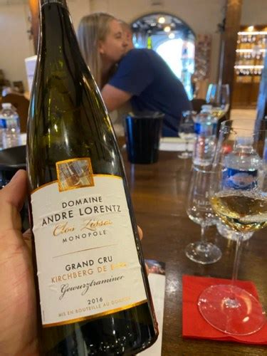 Andre Lorentz Gewürztraminer Alsace Grand Cru Kirchberg Vivino US