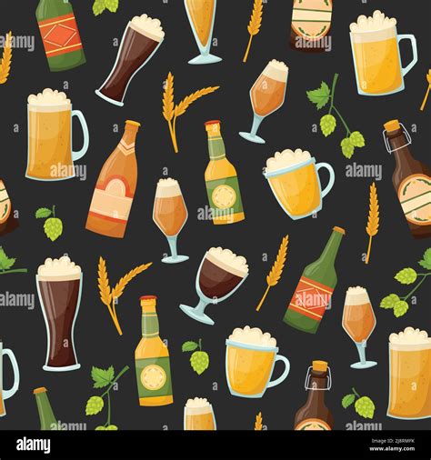 Beer Mugs Cheers Stock Vector Images Alamy