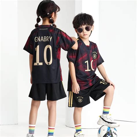 Messi Neymar Ronaldo National Team Jersey Sets Kids Football Soccer ...