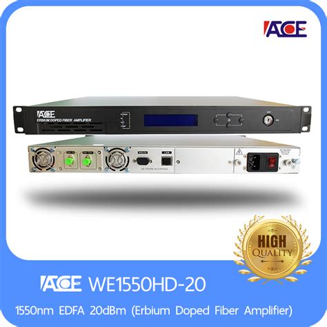 1550nm EDFA 20dBm Erbium Doped Fiber Amplifier Hstn