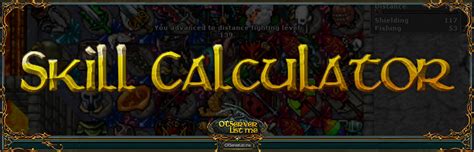 OT Server List - Skill Calculator Tibia - How To Calculate Your Skills