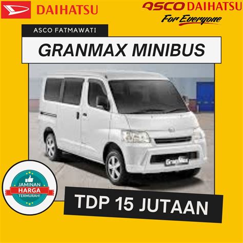 Daihatsu Granmax Minibus Promo Syariah Dp Mulai Jutaan Data