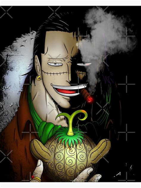 "One Piece | Crocodile Fan art" Poster by Genjitsu-Art | Redbubble