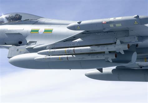 ASRAAM Missiles Fitted to RAF Typhoon Jet [3000 × 2100] : r/MissilePorn