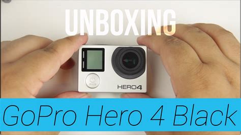 Unboxing GoPro Hero 4 Black Edition YouTube