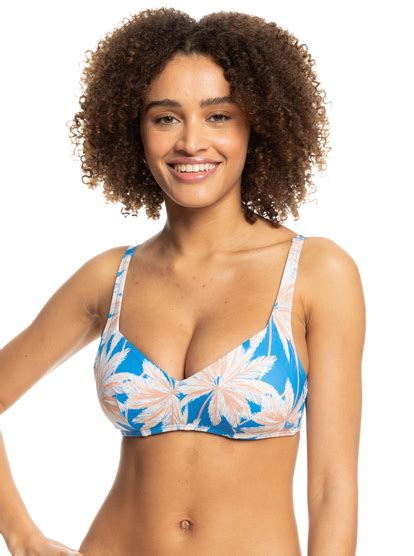 ROXY Love The Sun Ray D Cup Bra Bikini Top For Women Roxy