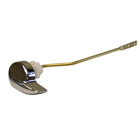 Jones Stephens Toilet Tank Trip Lever For Toto Side Mount With 9 12 In Offset Brass Arm And