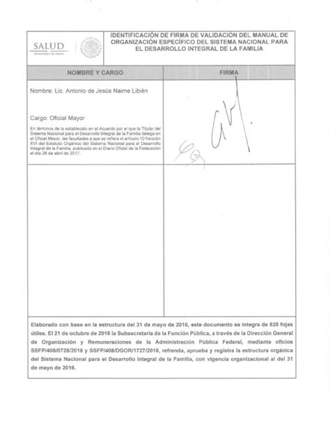 PDF MANUAL DE ORGANIZACIÓN ESPECÍFICO DEL sitios dif gob mx