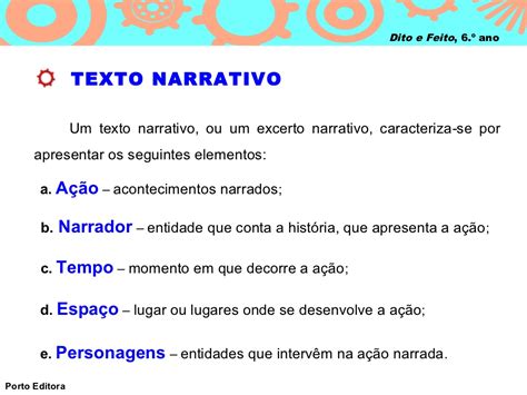 Um Exemplo De Um Texto Narrativo Vários Exemplos