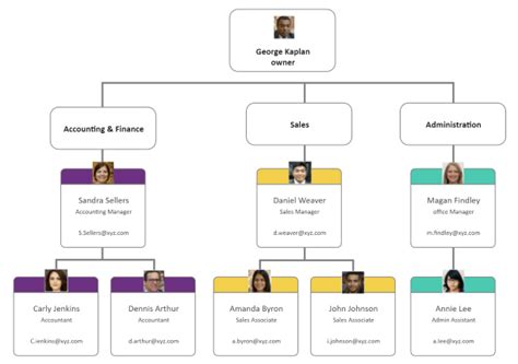 Business Organizational Chart Explained with Examples | EdrawMax Online