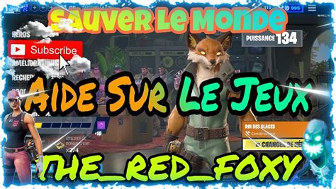 LIVE FORTNITE SAUVER LE MONDE AIDE QUÊTES MISSIONS DEFENSES VENEZ