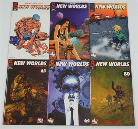 New Worlds Anthology 1 6 VF NM Complete Series Mister X Moebius