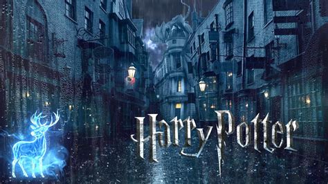 Heavy Rain On Diagon Alley Ambient Harry Potter Vibes No Thunder