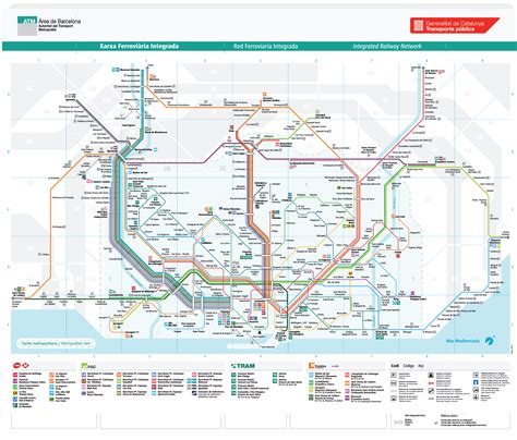 Barcelona Metro Map Inat