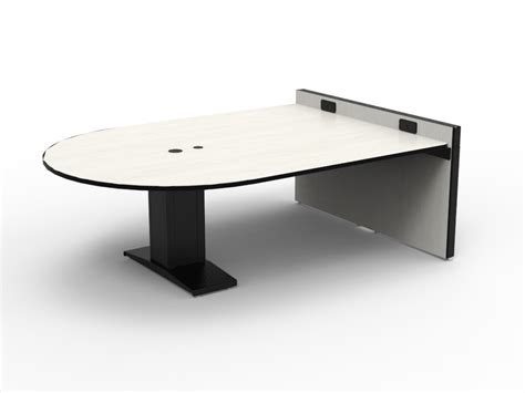 D-Shaped Collaboration Table | Spectrum Industries Gallery