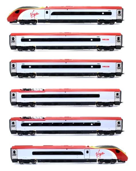 HORNBY OO GAUGE Virgin Trains Class 390 Pendolino 6 Car Emu Set