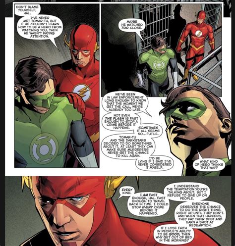 Comic Excerpt Why Barry Is One Of The Best Hal Jordan And The Green Lantern Corps 44 Rdccomics