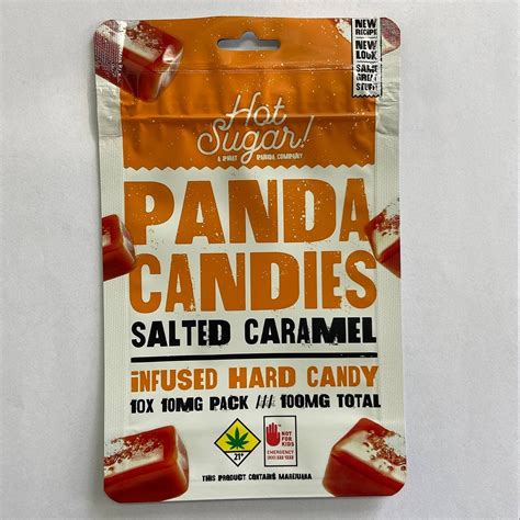 11 Cbd Salted Caramel Panda Candies 100mg 10 Pack Leafly