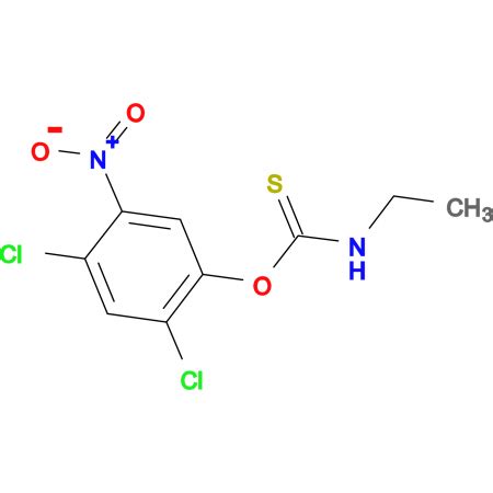 Ethyl Thiocarbamic Acid O 2 4 Dichloro 5 Nitro Phenyl Ester 10 480171