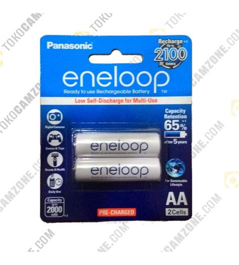 Panasonic Eneloop 2x Aa 2000mah Bk 3mcce 2bt