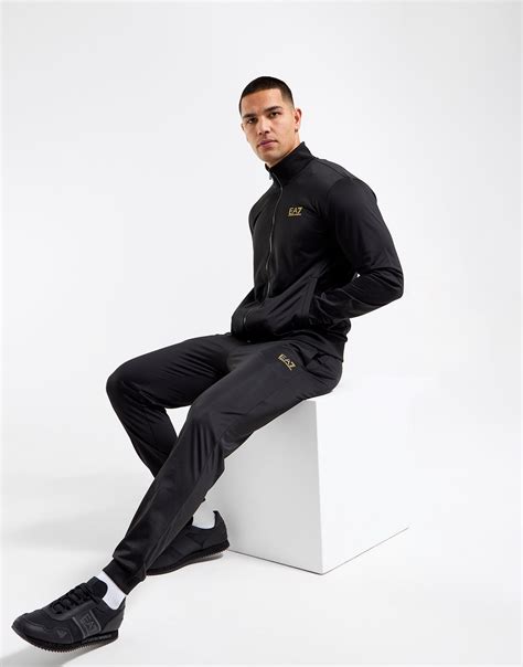 Black EA7 Tracksuit Set - JD Sports NZ