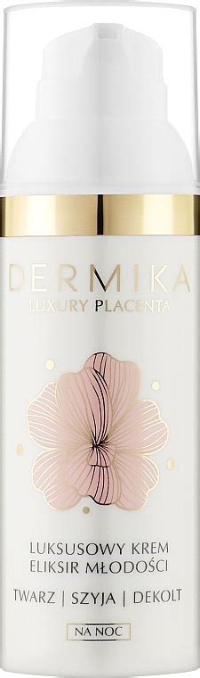 Dermika Luxury Placenta Luksusowy Krem Na Noc Eliksir M Odo Ci