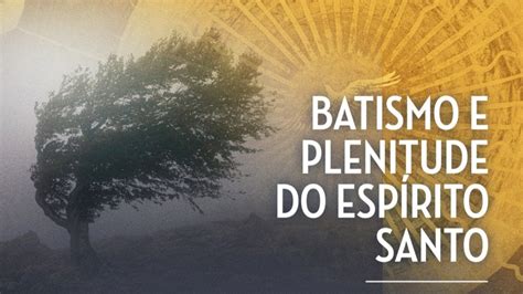 Aula Jesus E O Batismo E A Plenitude Do Esp Rito Santo Youtube