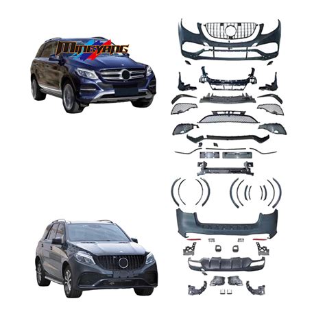 2015 2018 Car Bumpers For Mercedes Benz Gle W166 Up Upgrade To Gle 63 Body Kit China Car Body