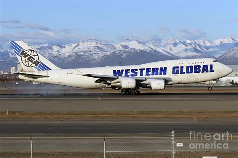 Western Global Boeing 747 400F N344KD At Anchorage IAP In 2022